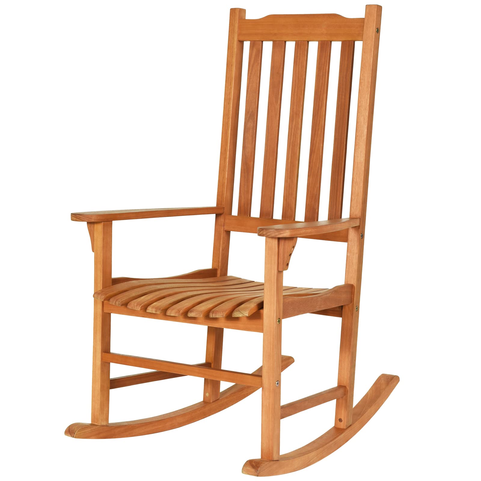 Tangkula Fauteuil à bascule de patio, avec capacité de poids robuste de 159 kg